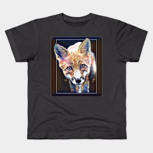 Celestial Fox Kids T-Shirt